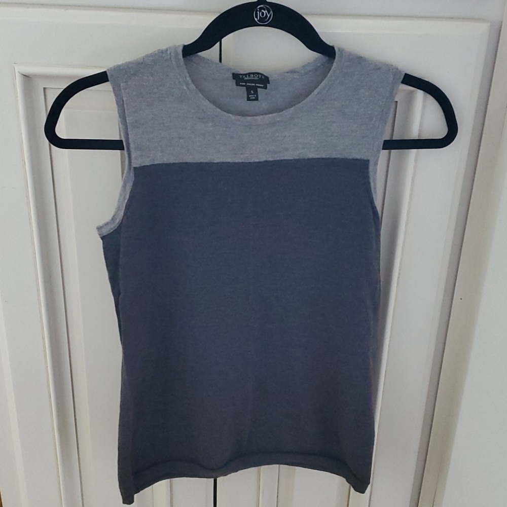Talbots Sleeveless Wool Tank